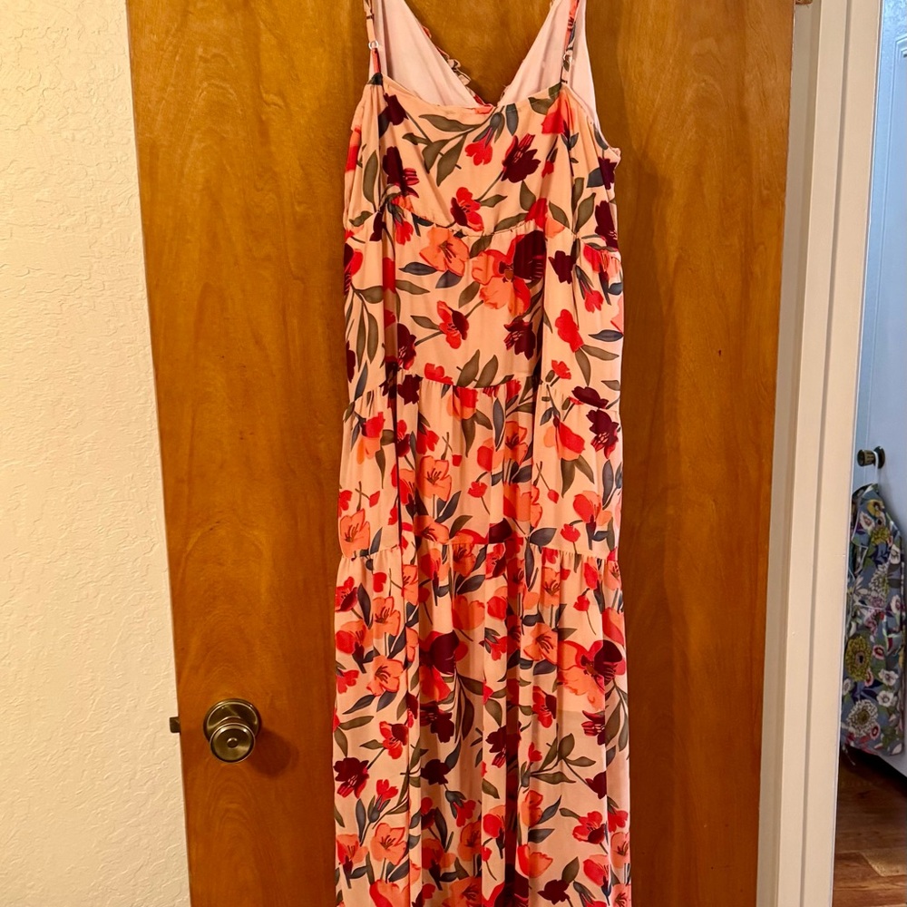 Amazon Pink Floral Women's Dress